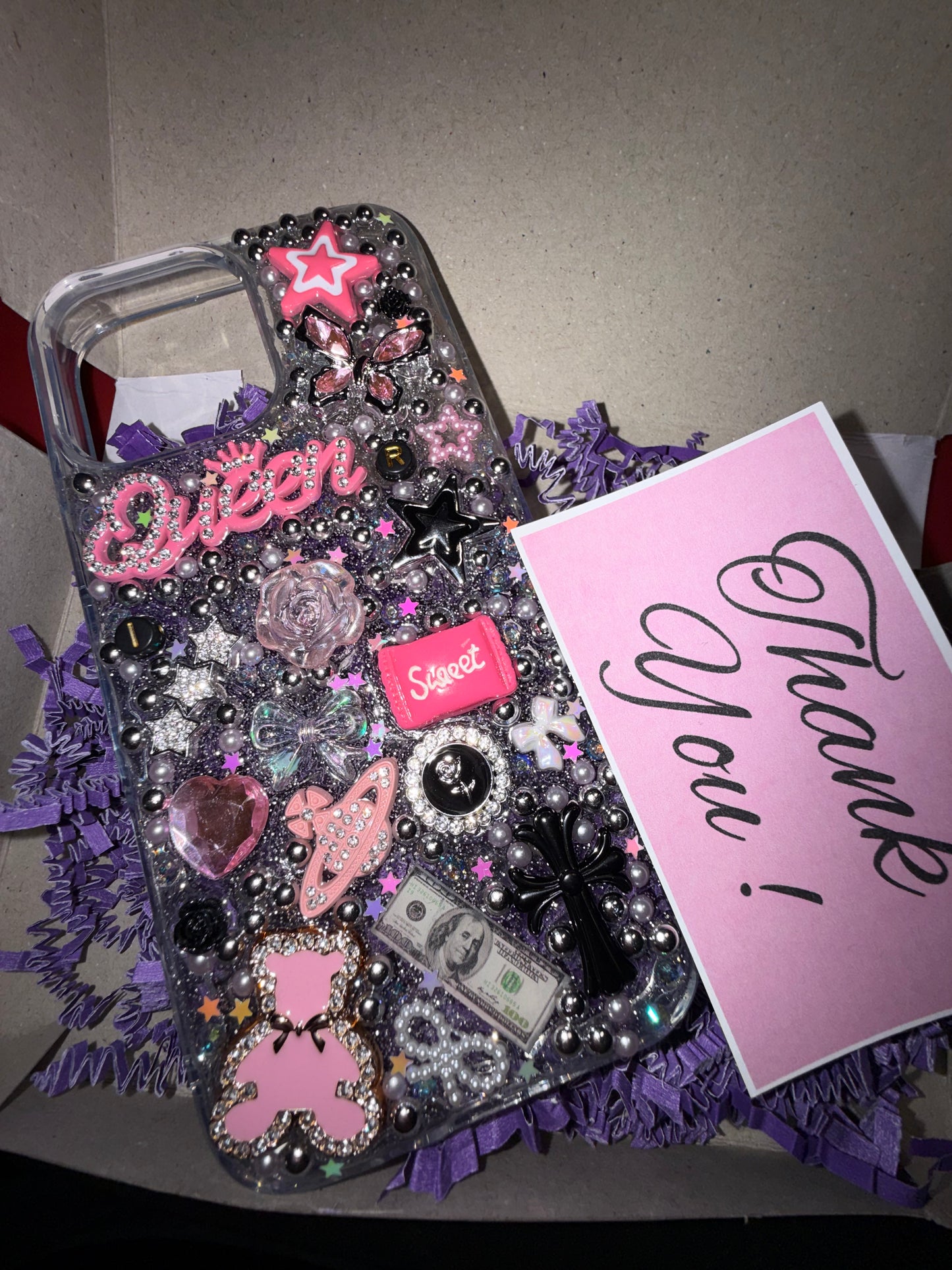 Glamour junk phone case